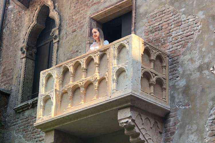 Verona balkon Julie 