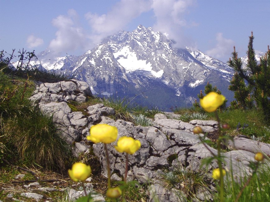 Watzmann z orlího hnízda,  Berchtesgaden